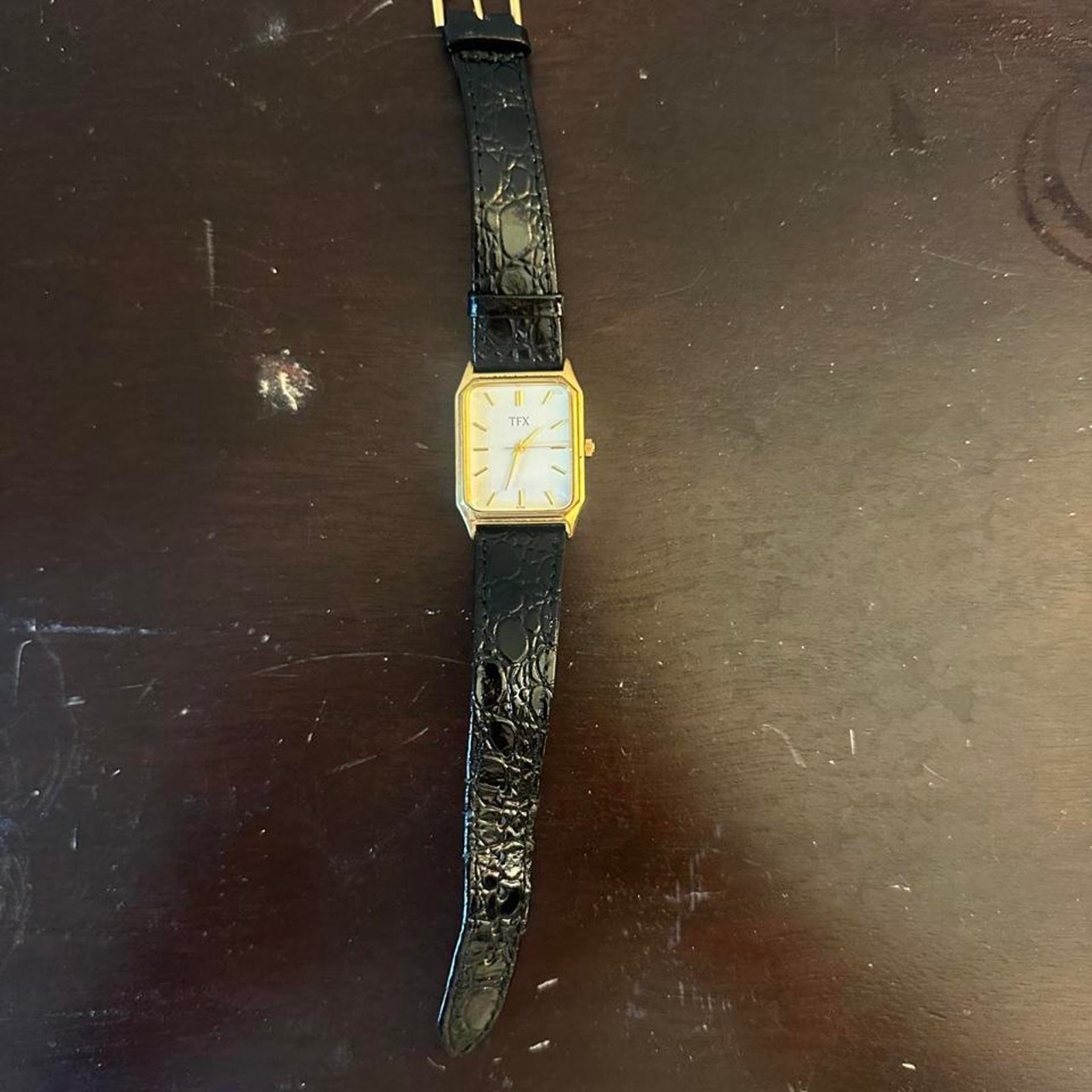 Vintage 1970s Gold Black